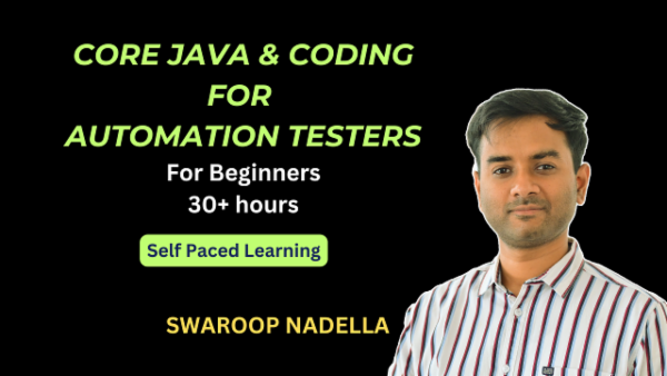 Core Java and Coding for Automation Testers
