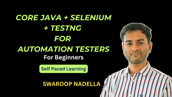 Core Java + Selenium WebDriver Recordings